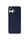 Mey İthalat®  İnfinix Hot 30i Kılıf First Silikon - Lacivert