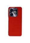 Mey İthalat®  İnfinix Hot 40i Kılıf First Silikon - Kırmızı