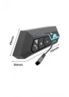 Mey İthalat® Intercom Bluetooth Kask Kulaklık Motosiklet Kulaklık 5.0 Bluetooth
