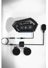 Mey İthalat® İnterkom Intercom Kask Kulaklık Bt22 Bluetooth Motosiklet Kulaklık 5.0 Bluetooth