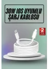 Mey İthalat® İOS Uyumlu 8 X Xs Xr 11 12 13 14/Pro Max Mini Plus Şarj Kablosu
