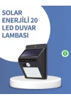 Mey İthalat® IP65 Dayanıklı Solar Enerjili Dış Cephe Aydınlatma