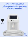 Mey İthalat® IP65 Su Geçirmez Güneş Paneli Dış Mekan Lamba