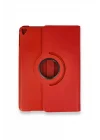 Mey İthalat®  iPad 4 9.7 Kılıf 360 Tablet Deri Kılıf - Kırmızı