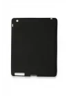 Mey İthalat®  iPad 4 9.7 Kılıf Evo Tablet Silikon - Siyah