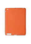 Mey İthalat®  iPad 4 9.7 Kılıf Evo Tablet Silikon - Turuncu