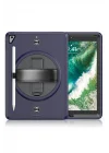 Mey İthalat®  iPad 5 Air 9.7 Kılıf Strap-C Otterbox Tablet Kapak - Lacivert