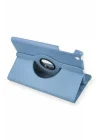 Mey İthalat®  iPad Mini 1 Kılıf 360 Tablet Deri Kılıf - Turkuaz