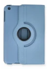Mey İthalat®  iPad Mini 1 Kılıf 360 Tablet Deri Kılıf - Turkuaz