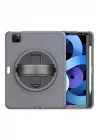 Mey İthalat®  iPad Pro 11 (2018) Kılıf Hand Strap Tablet Kılıfı - Gri