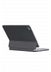 Mey İthalat®   iPad Pro 11 (2024) Kılıf X7P Magic Manyetik Klavyeli Tablet Kılıfı - Siyah