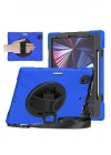 Mey İthalat®  iPad Pro 12.9 (2020) Kılıf Amazing Tablet Kapak - Mavi