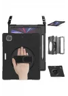 Mey İthalat®  iPad Pro 12.9 (2020) Kılıf Amazing Tablet Kapak - Siyah