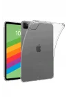 Mey İthalat®  iPad Pro 13 (2024) Kılıf Anti Shock Tablet Silikon - Şeffaf