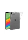 Mey İthalat®  iPad Pro 13 (2024) Kılıf Anti Shock Tablet Silikon - Şeffaf