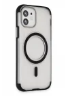 Mey İthalat®  iPhone 11 Hilton Magsafe Kapak - Siyah