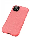 Mey İthalat®   iPhone 11 Kılıf Auto Focus Kapak - Kırmızı