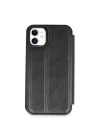 Mey İthalat®   iPhone 11 Kılıf Flip Cover - Siyah