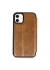 Mey İthalat®   iPhone 11 Kılıf Flip Cover - Taba