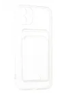 Mey İthalat®  iPhone 11 Kılıf Kart Şeffaf Silikon - Şeffaf