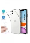 Mey İthalat®  iPhone 11 Kılıf Lüx Şeffaf Silikon