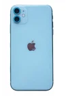 Mey İthalat®  iPhone 11 Neon Fosforlu Kamera Lens - Mavi