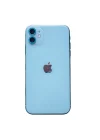 Mey İthalat®  iPhone 11 Neon Fosforlu Kamera Lens - Mavi