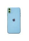 Mey İthalat®  iPhone 11 Neon Fosforlu Kamera Lens - Yeşil