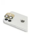 Mey İthalat®  iPhone 11 Pers Alüminyum Kamera Lens - Gold