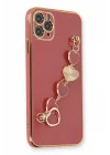 Mey İthalat®   iPhone 11 Pro Kılıf Esila Silikon - Kırmızı