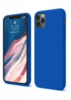Mey İthalat®  iPhone 11 Pro Kılıf First Silikon - Mavi