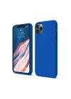 Mey İthalat®  iPhone 11 Pro Kılıf First Silikon - Mavi