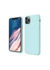 Mey İthalat®  iPhone 11 Pro Kılıf First Silikon - Turkuaz
