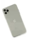 Mey İthalat®   iPhone 11 Pro Kılıf Fly Lens Silikon - Şeffaf