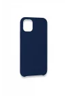 Mey İthalat®   iPhone 11 Pro Kılıf Lansman Legant Silikon - Lacivert