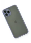 Mey İthalat®   iPhone 11 Pro Kılıf Montreal Silikon Kapak - Gri