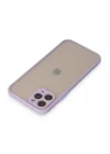 Mey İthalat®   iPhone 11 Pro Kılıf Montreal Silikon Kapak - Mor
