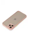 Mey İthalat®   iPhone 11 Pro Kılıf Montreal Silikon Kapak - Pembe