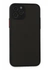 Mey İthalat®   iPhone 11 Pro Kılıf Montreal Silikon Kapak - Siyah