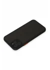 Mey İthalat®   iPhone 11 Pro Kılıf Montreal Silikon Kapak - Siyah