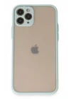 Mey İthalat®   iPhone 11 Pro Kılıf Montreal Silikon Kapak - Turkuaz