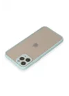 Mey İthalat®   iPhone 11 Pro Kılıf Montreal Silikon Kapak - Turkuaz