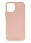 Mey İthalat®  iPhone 11 Pro Kılıf Nano içi Kadife Silikon - Pudra