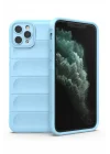 Mey İthalat®  iPhone 11 Pro Kılıf Optimum Silikon - Sky Blue