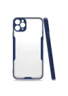 Mey İthalat®   iPhone 11 Pro Kılıf Platin Silikon - Lacivert
