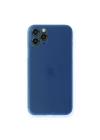 Mey İthalat®  iPhone 11 Pro Kılıf PP Ultra İnce Kapak - Mavi