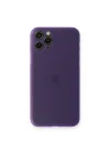Mey İthalat®  iPhone 11 Pro Kılıf PP Ultra İnce Kapak - Mor
