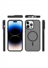 Mey İthalat®   iPhone 11 Pro Max Jota Magsafe Kapak - Siyah