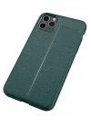 Mey İthalat®   iPhone 11 Pro Max Kılıf Auto Focus Kapak - Yeşil