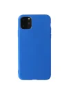 Mey İthalat®  iPhone 11 Pro Max Kılıf First Silikon - Mavi